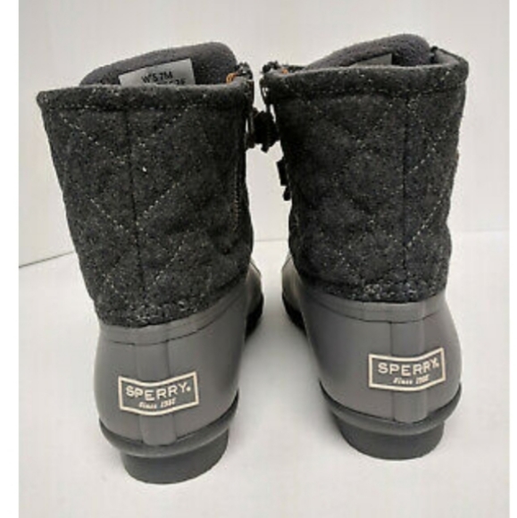 Sperry saltwater quilt wool gray - Picture 3 of 6